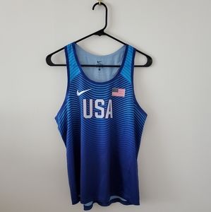 Nike Team USA Olympics Racing Singlet - Size M